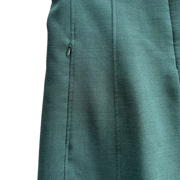 THEORY Wool Apalia Sheath Dress Front Zipper size 2 Professional Preppy Office - Picture 8 of 14